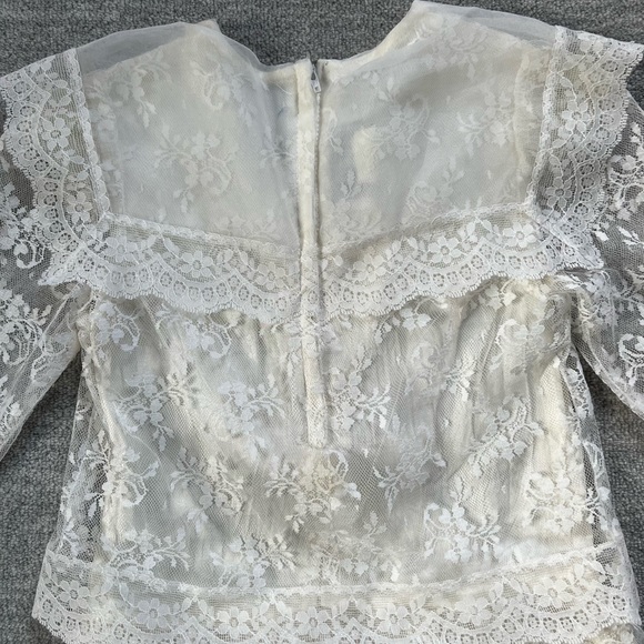 Jessica McClintock Bridal Lace Dress - Picture 4 of 5